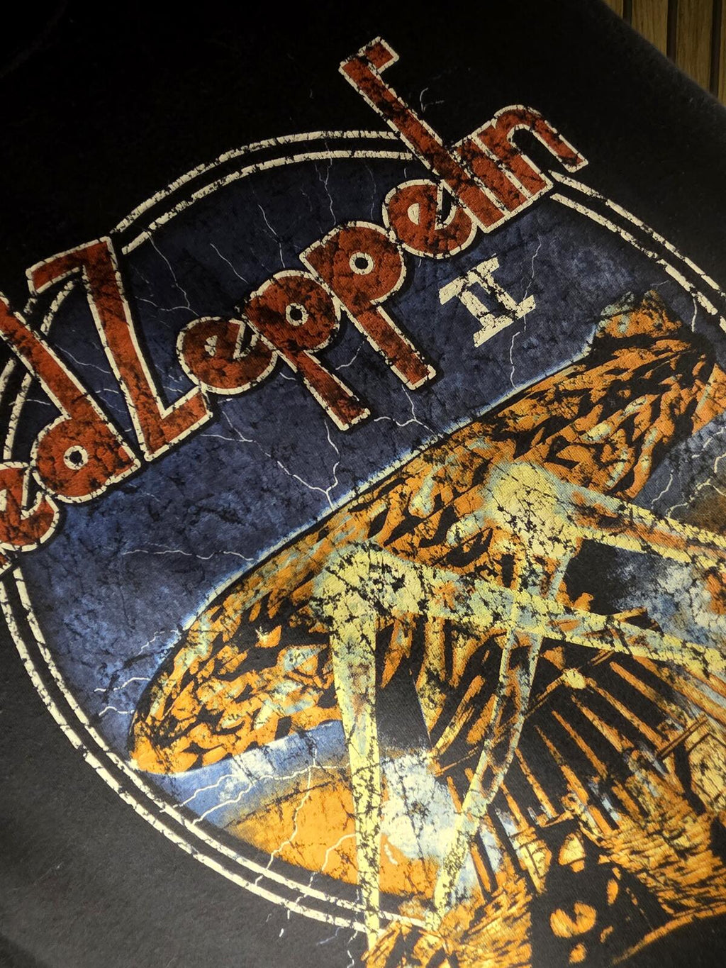 Led Zeppelin Graphic Band T-Shirt Black Small