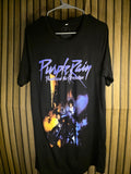 Prince Purple Rain Graphic T Shirt Black Medium