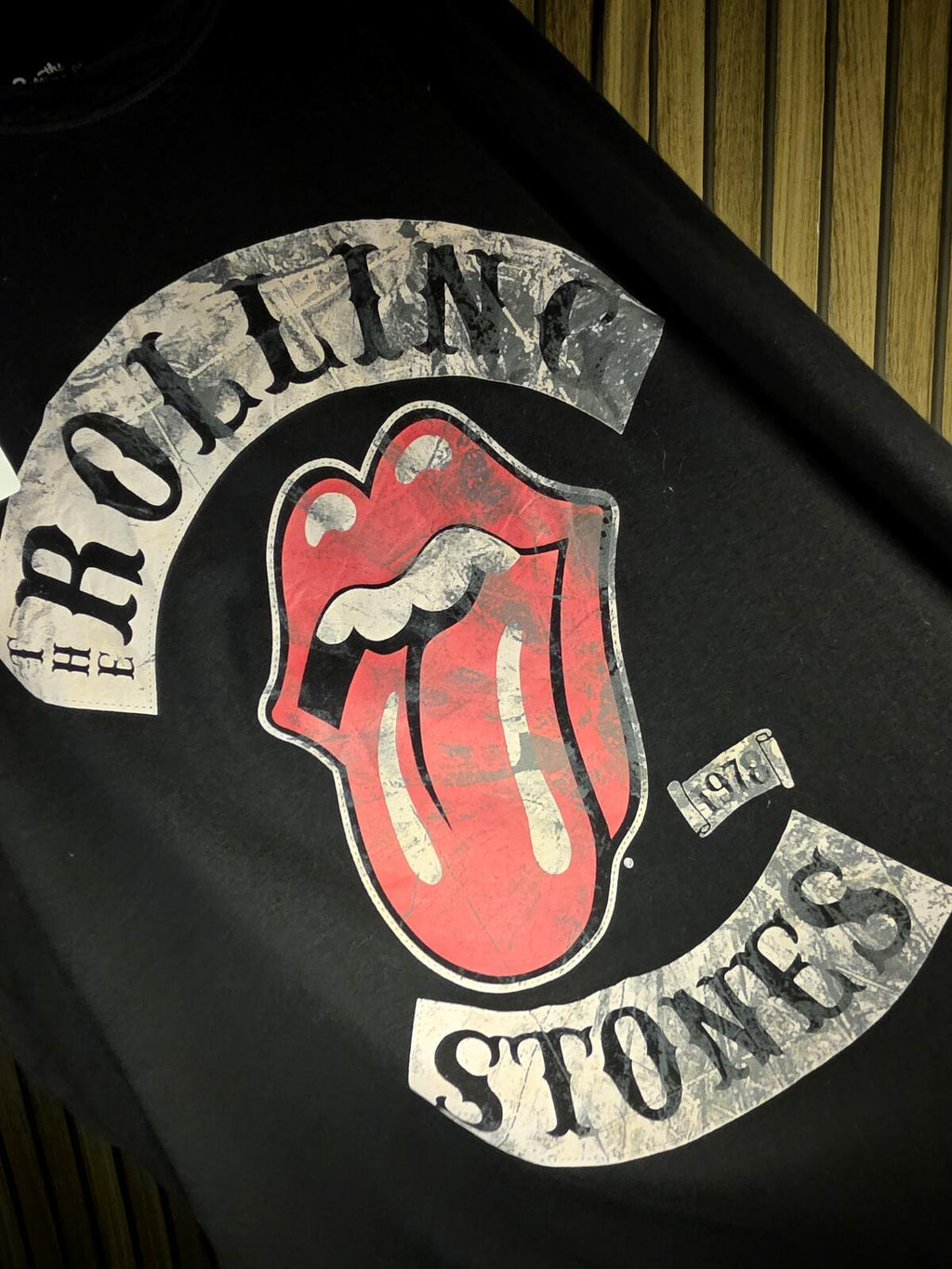 The Rolling Stones Rolling Stones Tongue Graphic Band T Shirt Black XXL