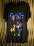 Prince Estate Purple Rain Official Merchandise Graphic T-Shirt Black L