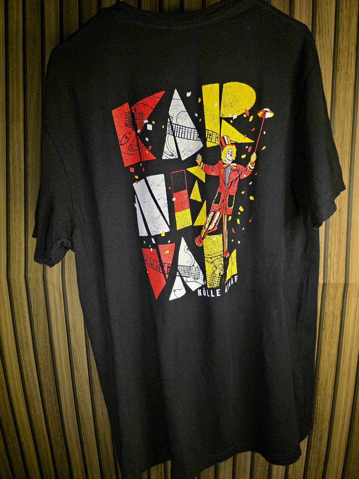 Hard Rock Cafe Cologne Graphic T Shirt Black Large