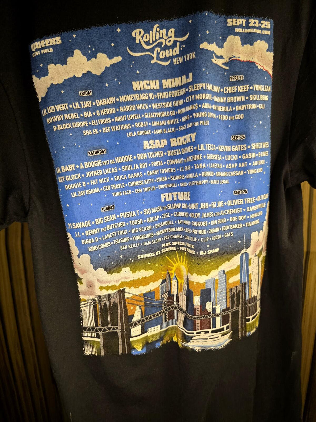 Rolling Loud New York Graphic Tee Black S