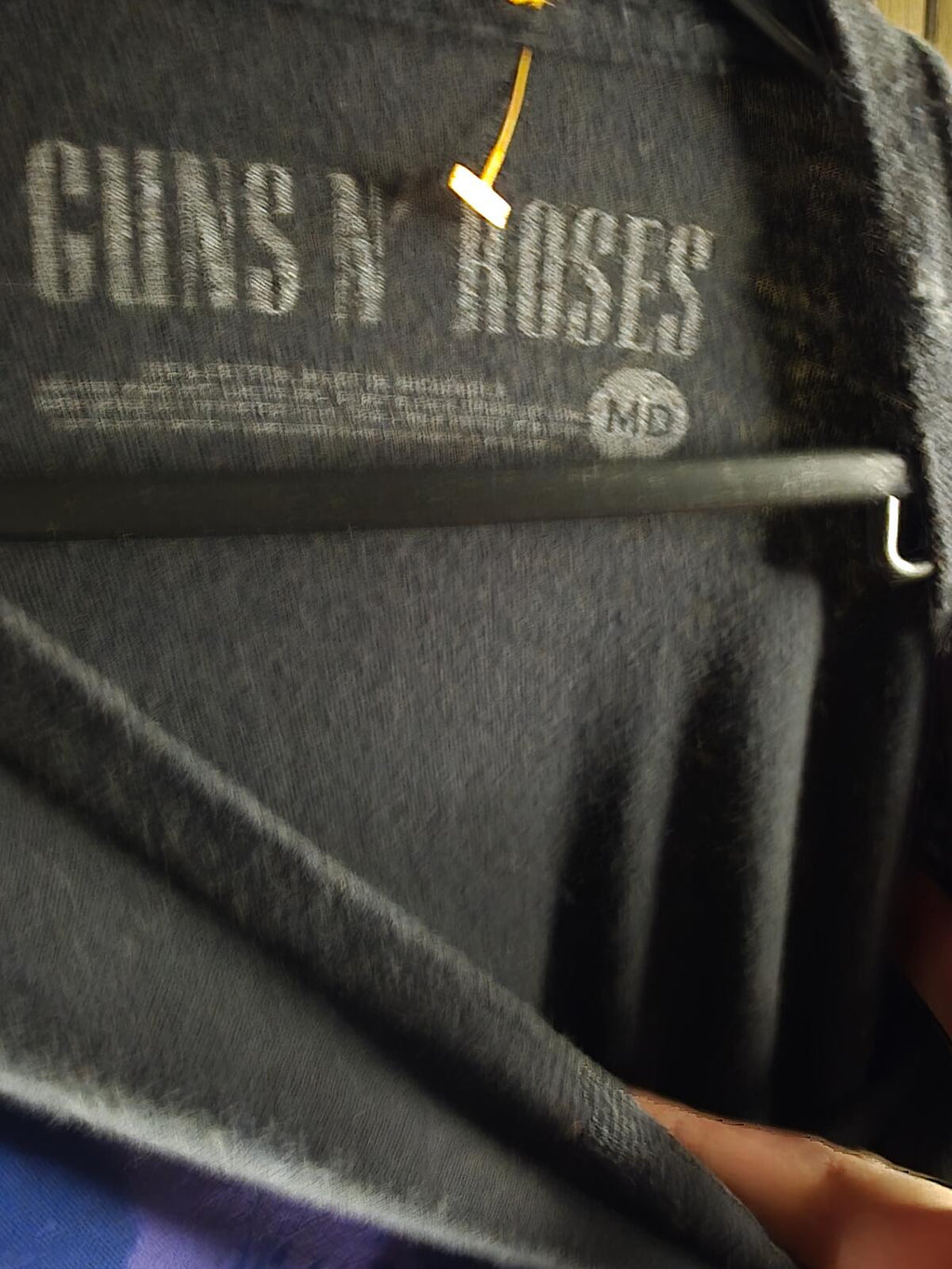 Guns N' Roses Graphic T Shirt Black Size M