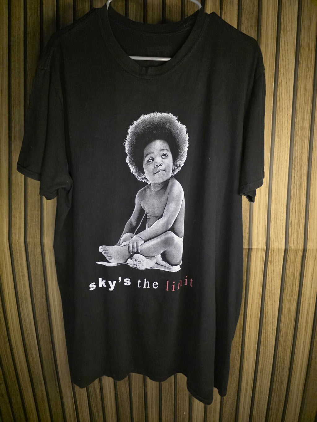 Unbranded Sky's the Limit Graphic T Shirt Black Large