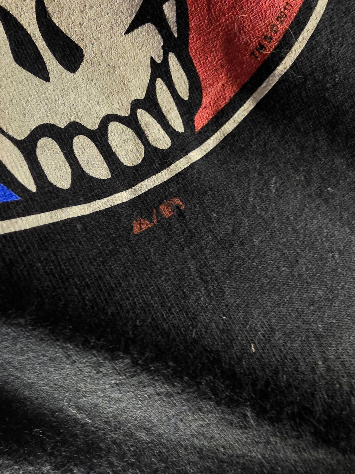 Grateful Dead x Major League Baseball San Francisco Giants Skull T-Shirt Black