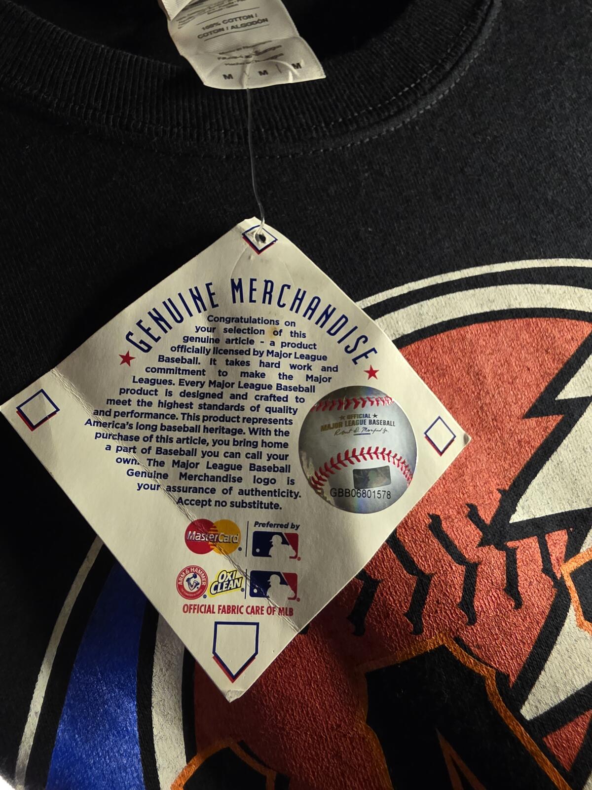 Grateful Dead x Major League Baseball San Francisco Giants Skull T-Shirt Black