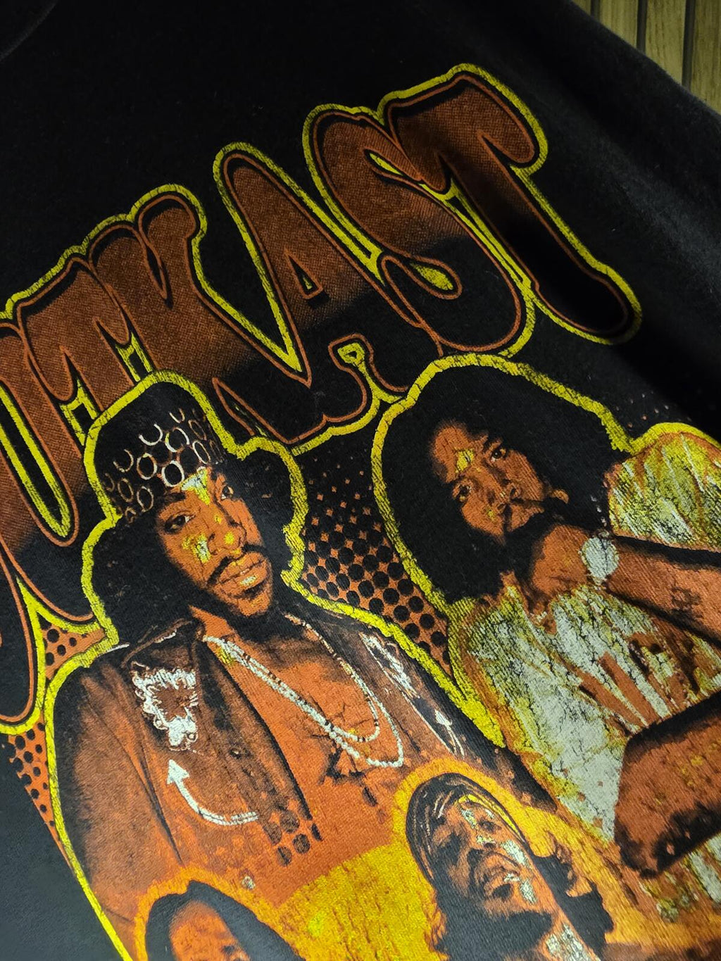 Outkast Graphic T Shirt Hip Hop Black Regular S