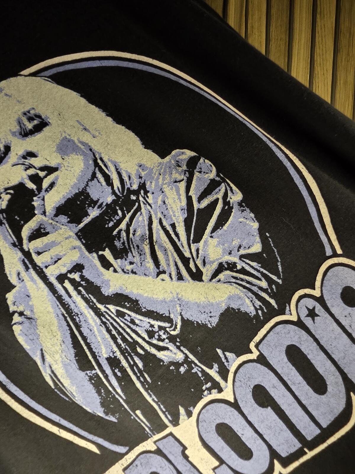 Blondie Graphic Band T Shirt Black Print Size M