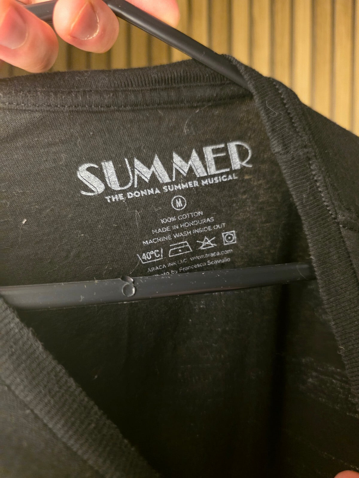 Summer The Donna Summer Musical T-shirt black