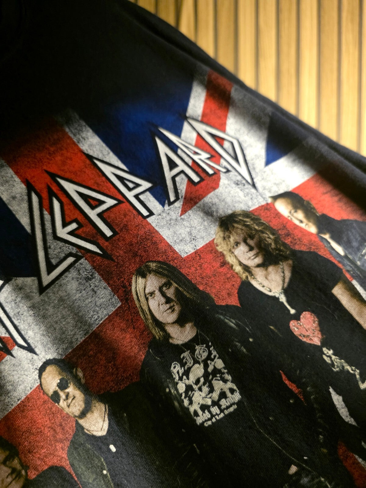 Def Leppard tour 2018 T-shirt black