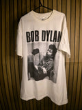 Bob Dylan white photo T-shirt