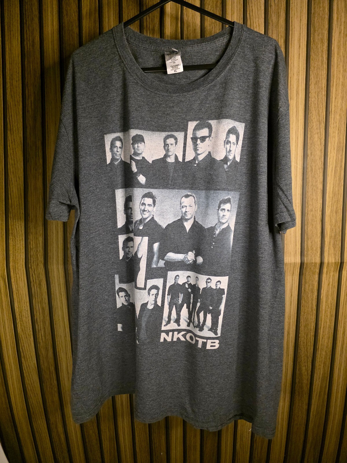 NKOTB The Main Event gray T-shirt