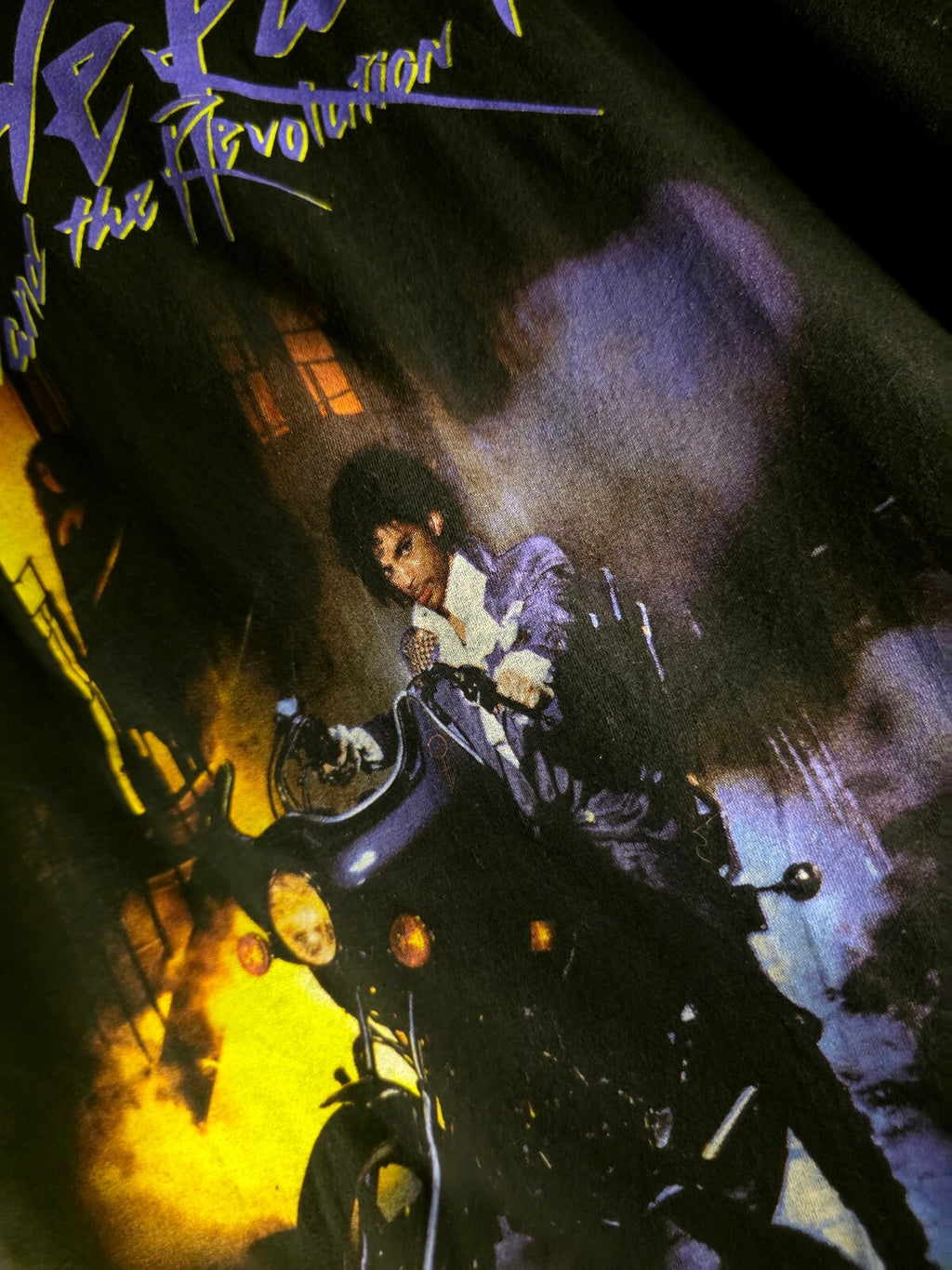 Prince Rain black T-shirt