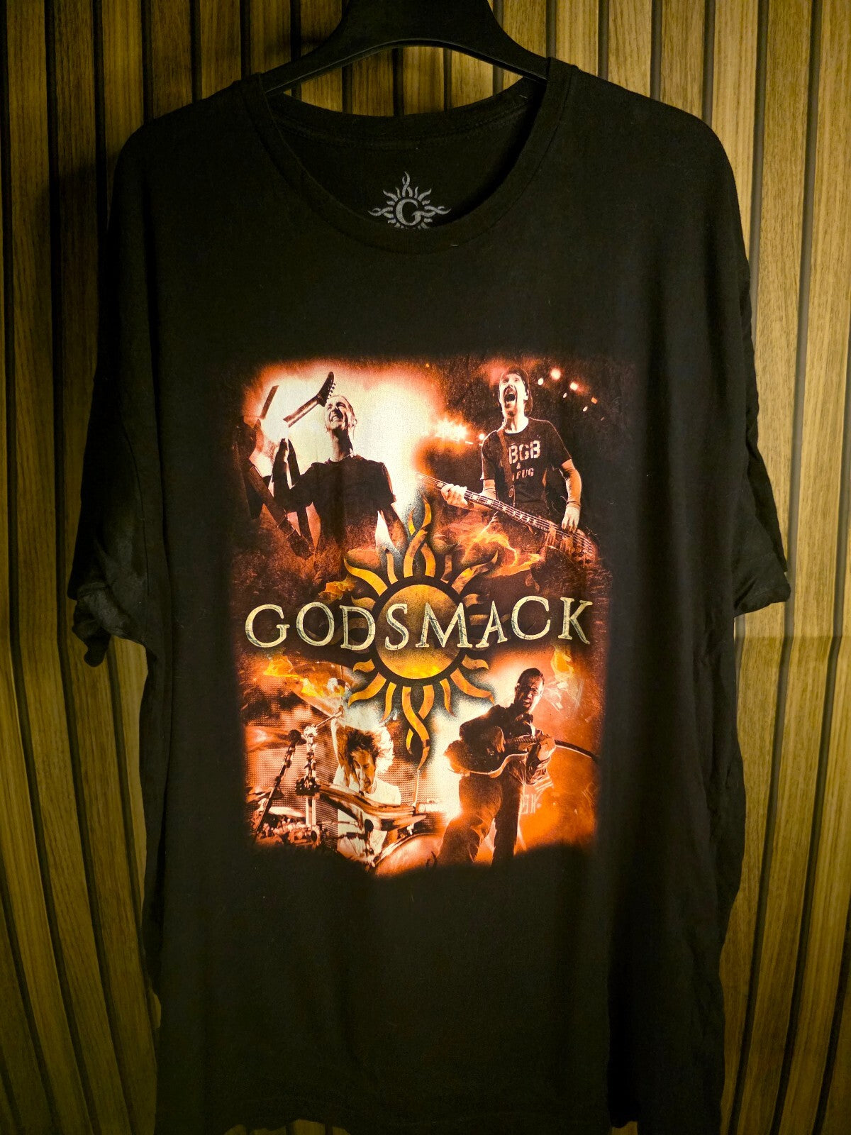 Godsmack IV Sunrises black tour T-shirt