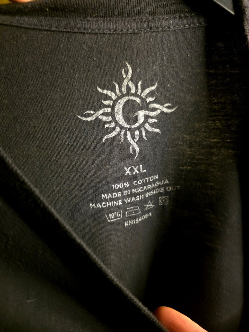 Godsmack IV Sunrises black tour T-shirt
