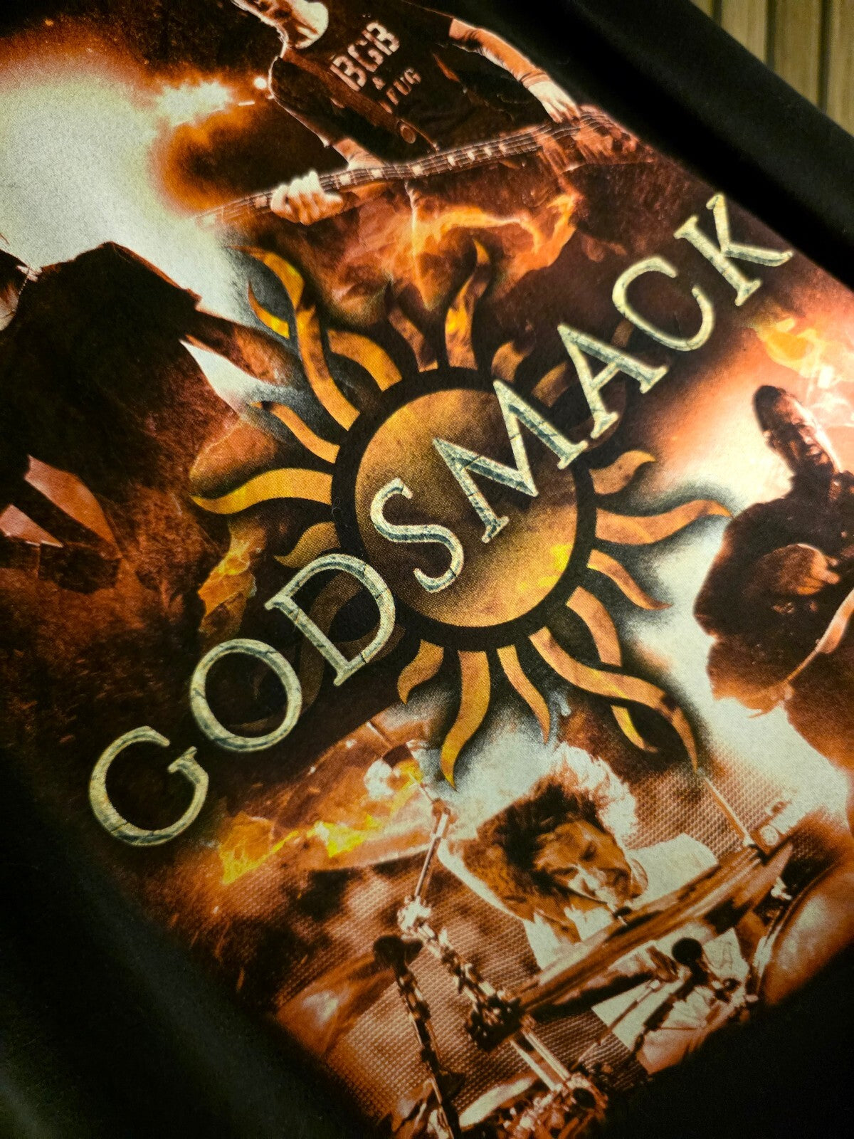 Godsmack IV Sunrises black tour T-shirt
