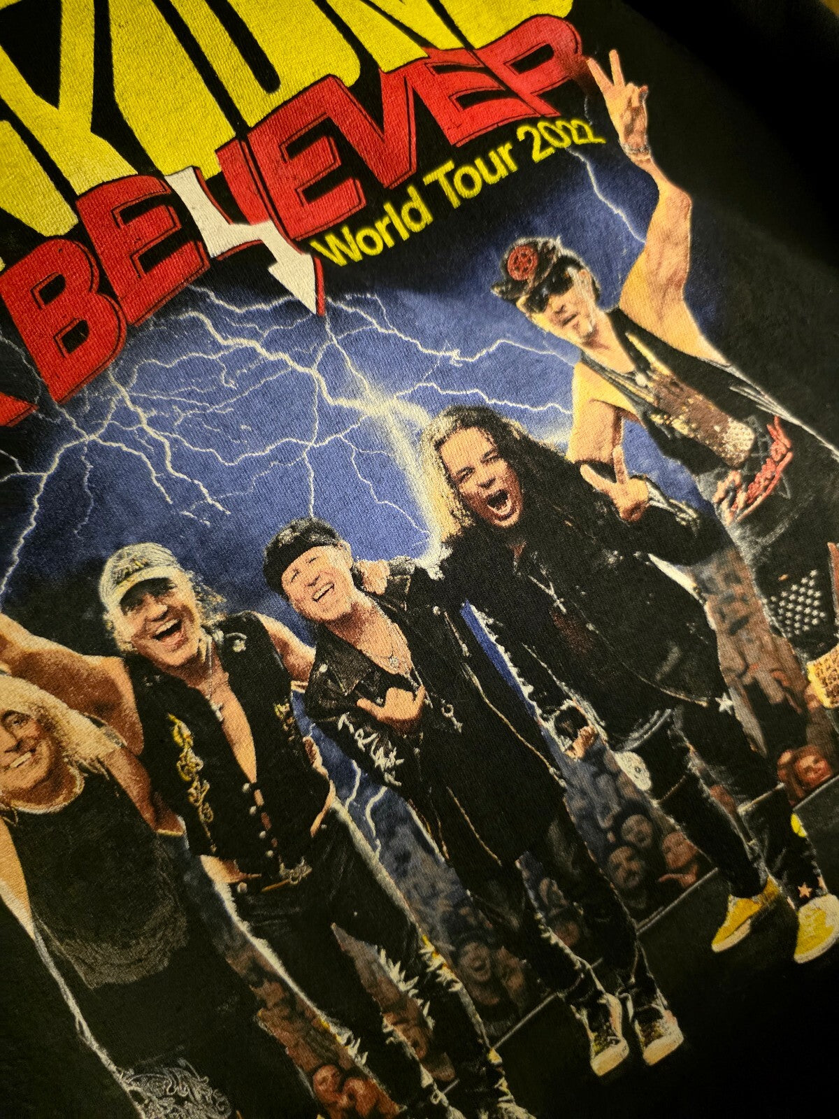 Scorpions Rock Believer World Tour 2025 black T-shirt