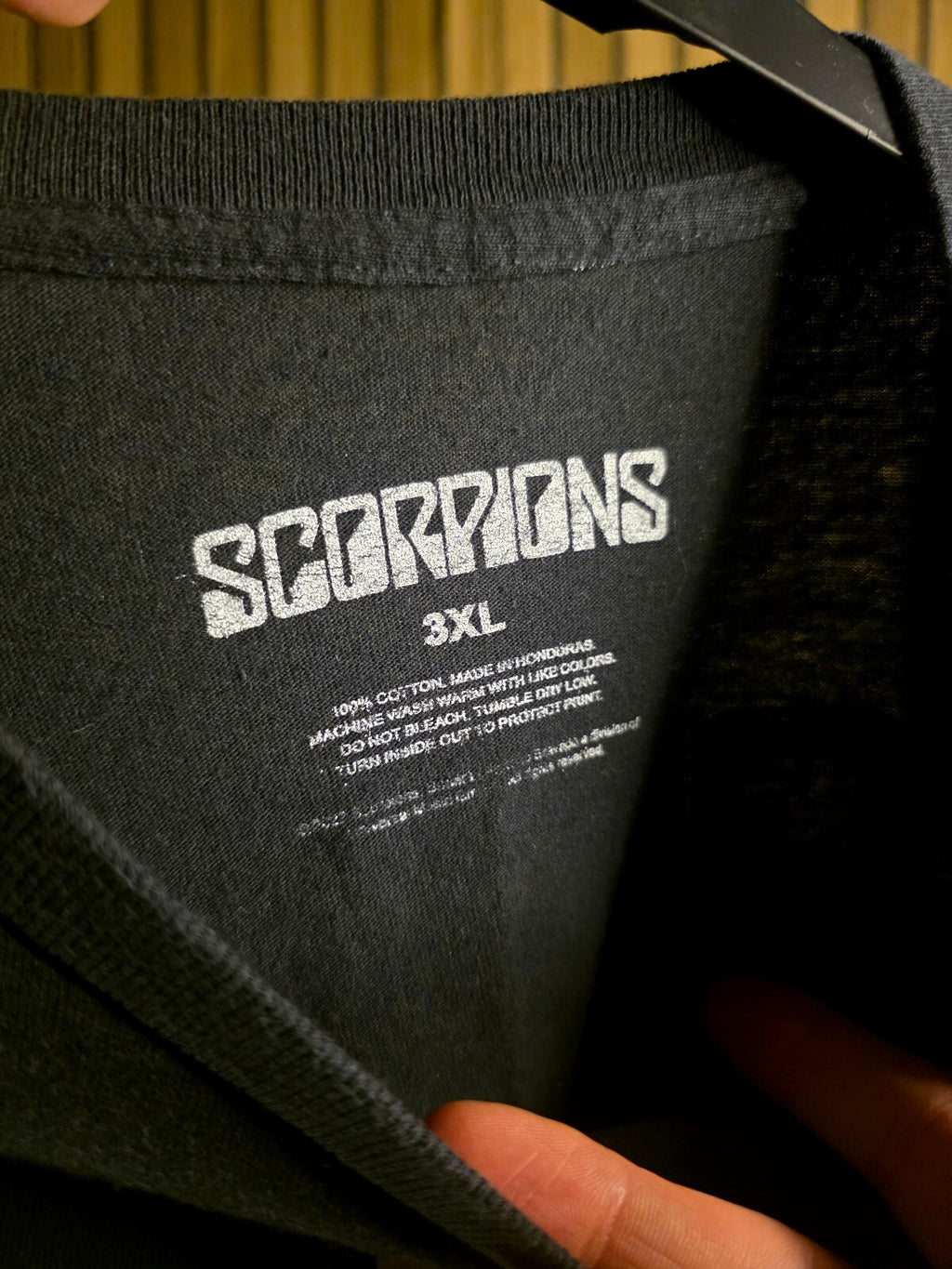 Scorpions Rock Believer World Tour 2025 black T-shirt