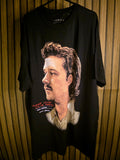Morgan Wallen black portrait T-shirt