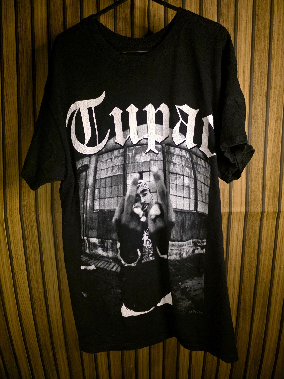 2Pac black photo T-shirt