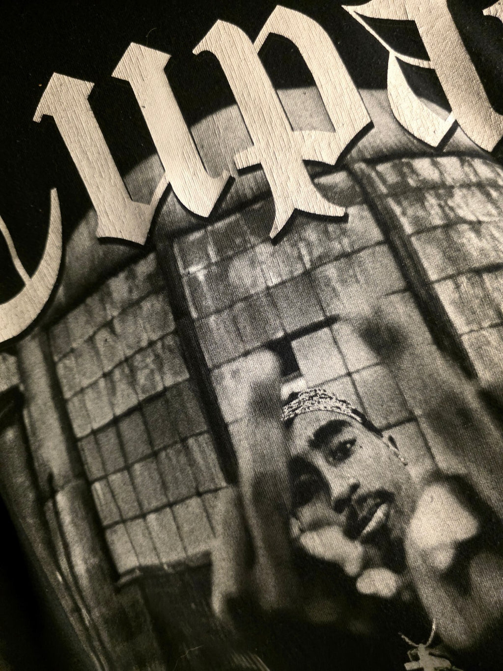 2Pac black photo T-shirt