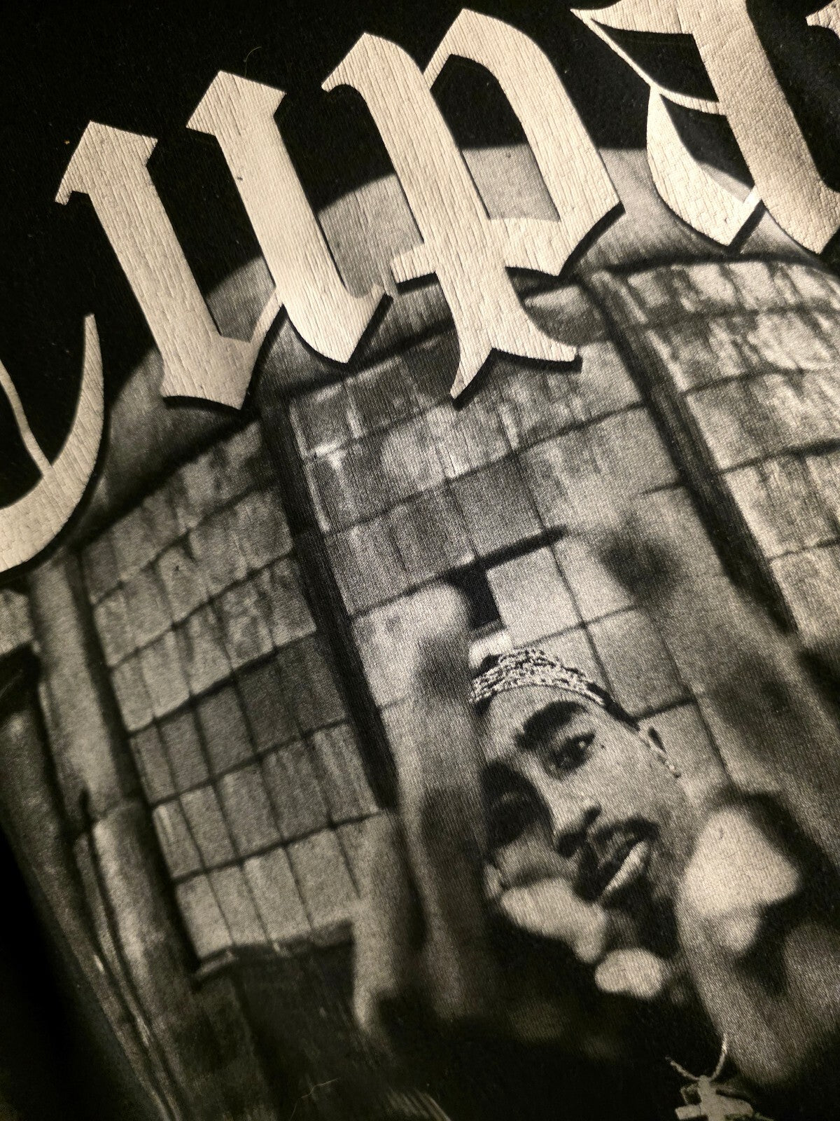 2Pac black photo T-shirt
