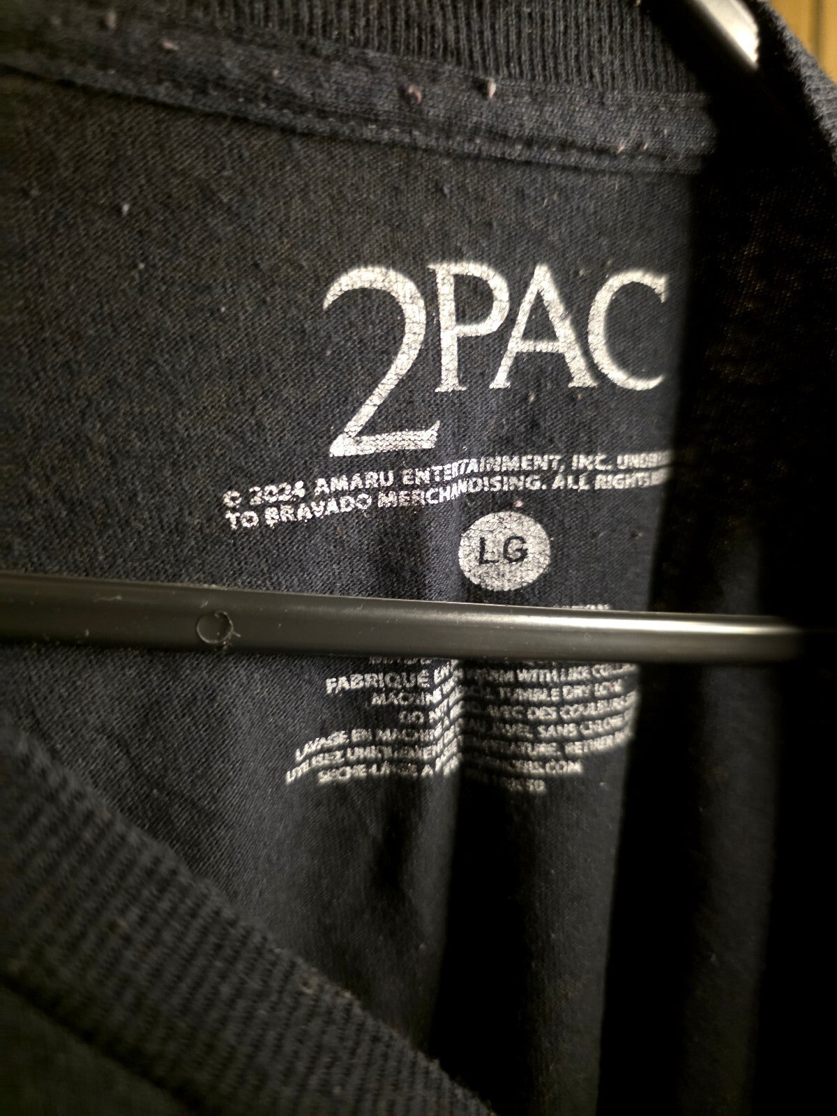 2Pac black photo T-shirt