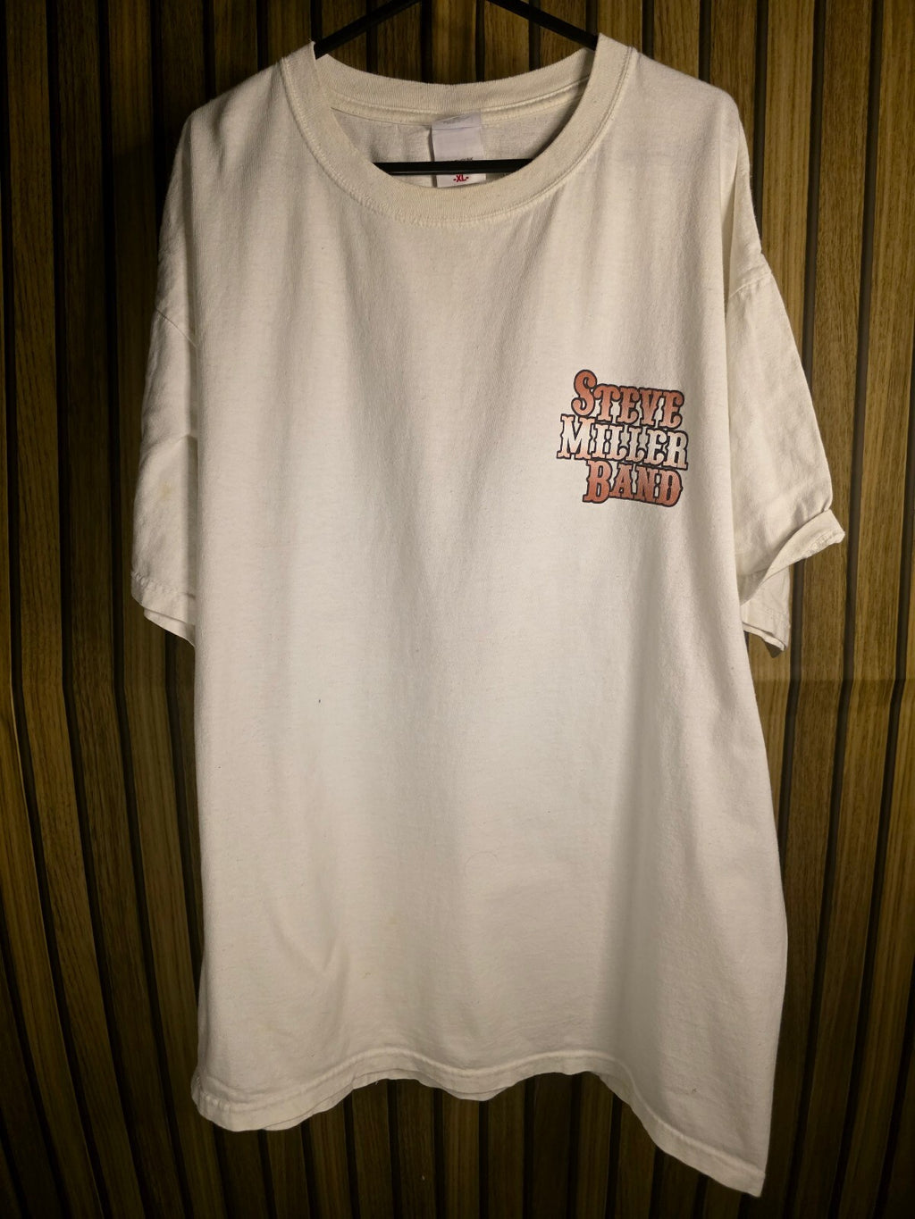 Steve Miller Band white T-shirt