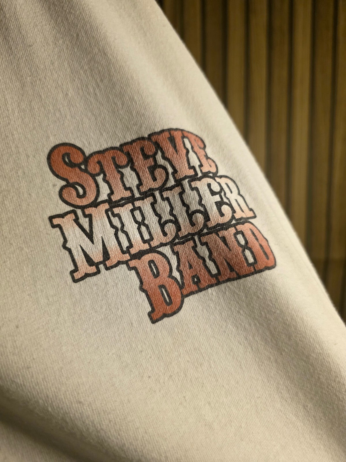 Steve Miller Band white T-shirt
