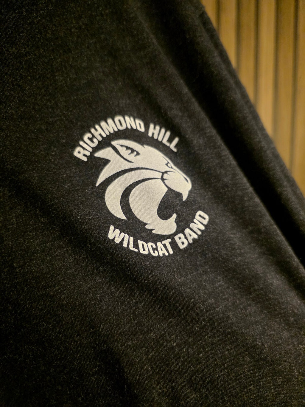 Richmond Hill Wildcat Band black T-shirt