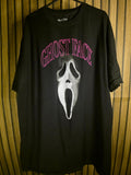 Ghost Face black logo T-shirt