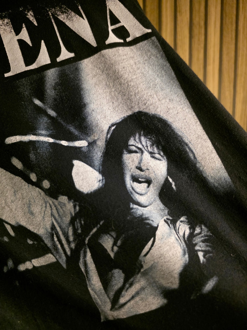Selena black graphic T-shirt