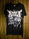 Attila Band Graphic T-shirt Black White Small BS2428