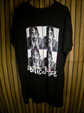 Poetic Justice Tupac Graphic T-Shirt Black Medium BS2452