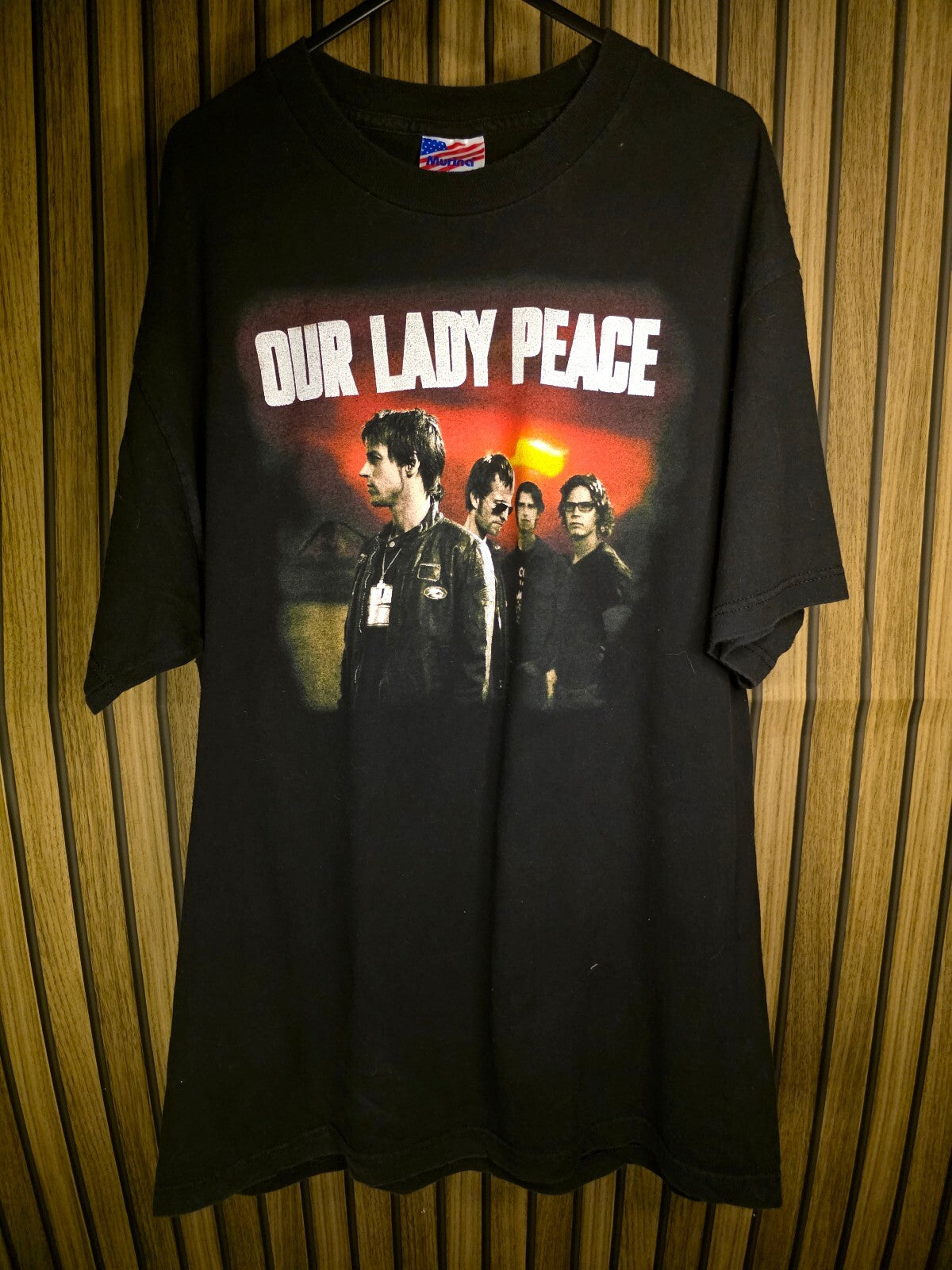 Our Lady Peace 2009 black tour T-shirt