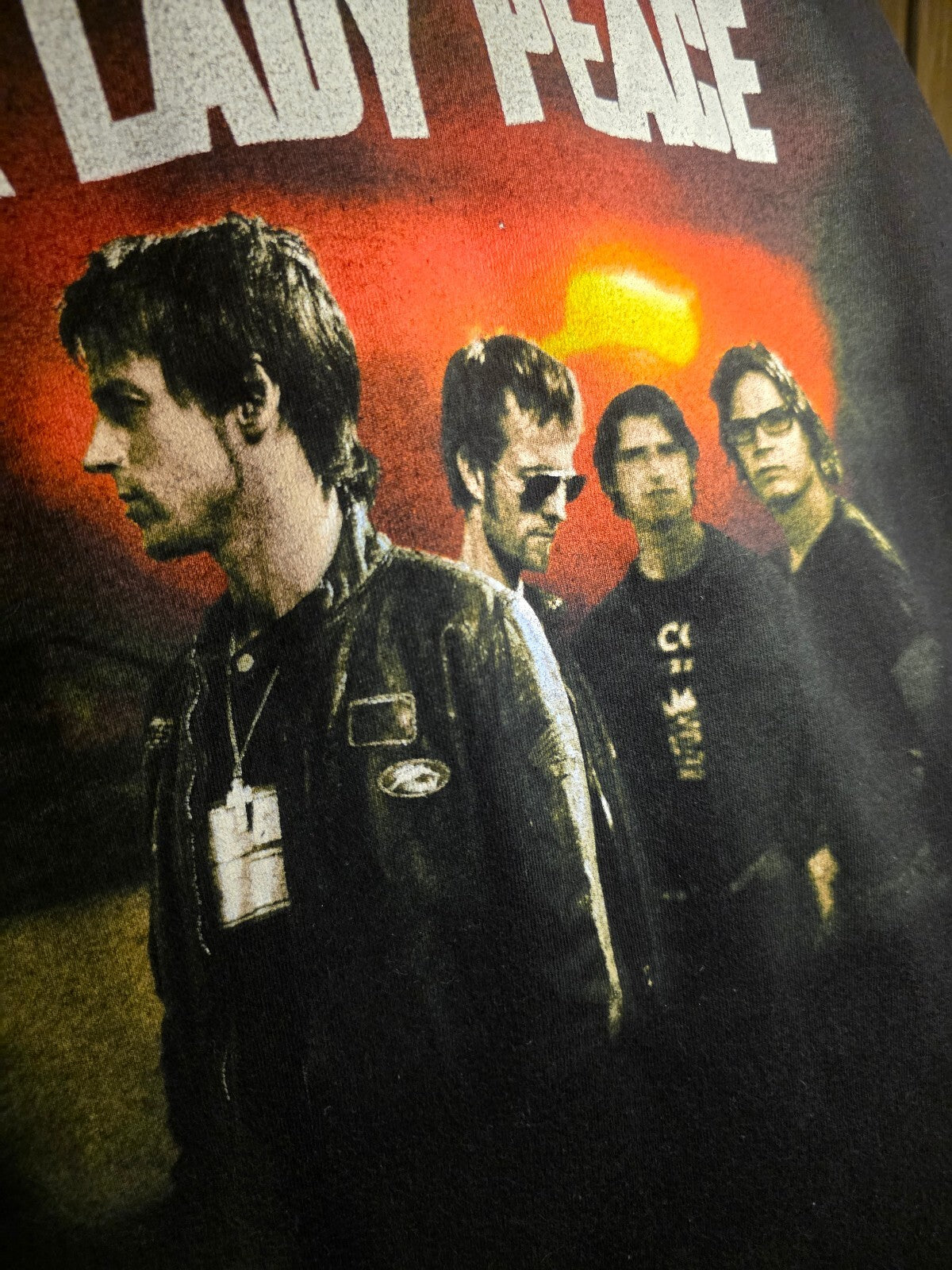 Our Lady Peace 2009 black tour T-shirt