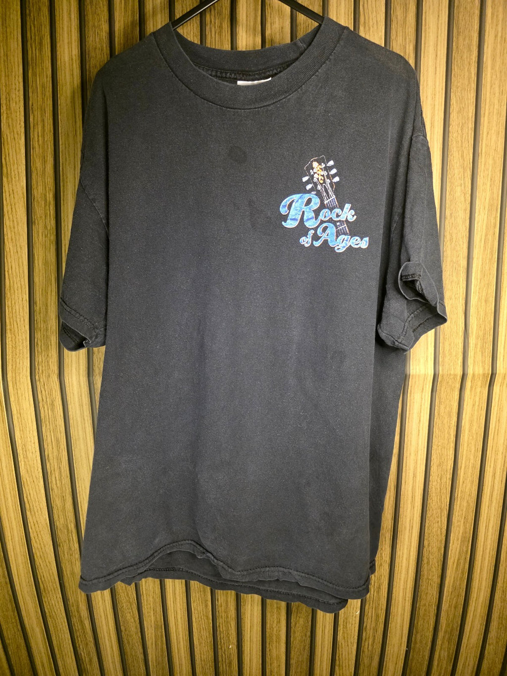 Tennessee River Rock of Ages Graphic T-Shirt Black Large BS2461
