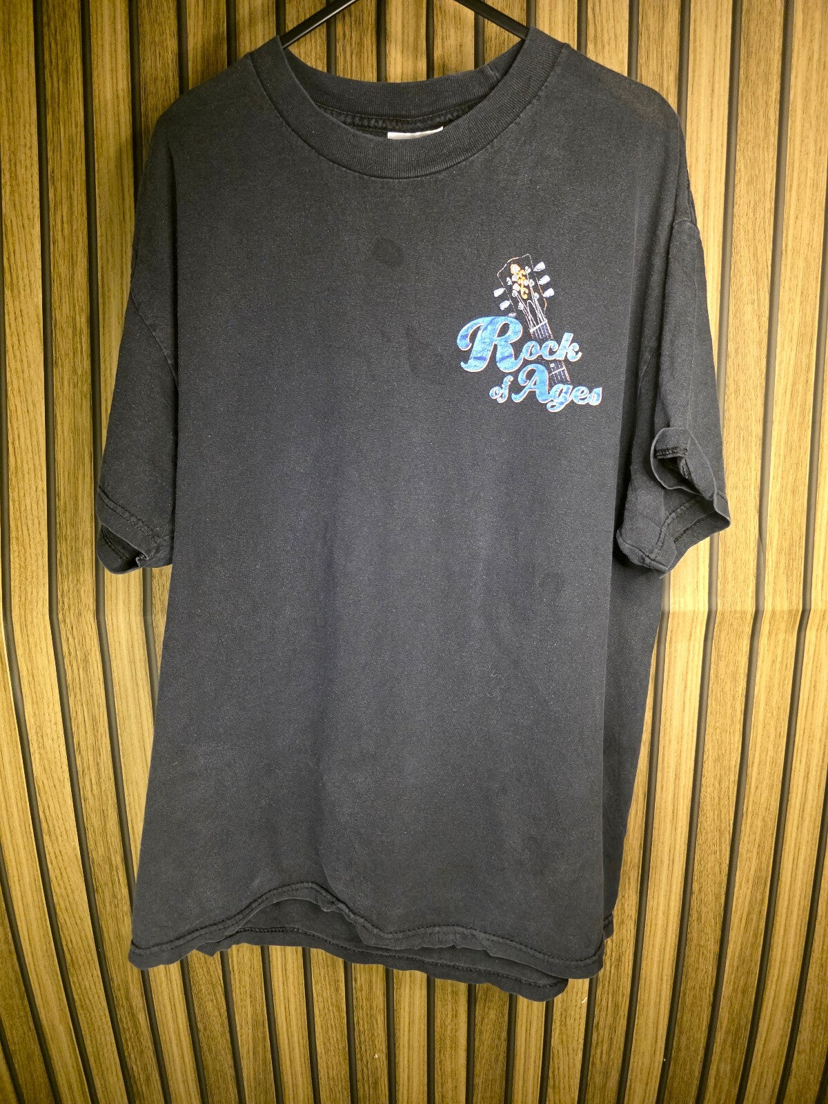 Tennessee River Rock of Ages Graphic T-Shirt Black Large BS2461