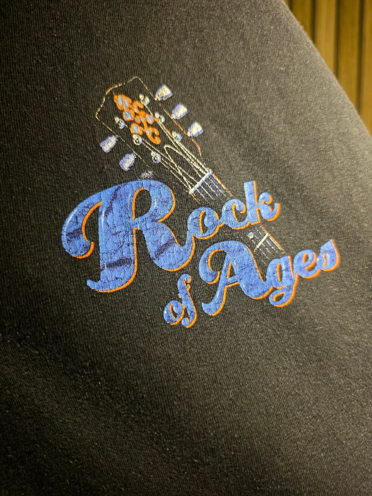 Tennessee River Rock of Ages Graphic T-Shirt Black Large BS2461