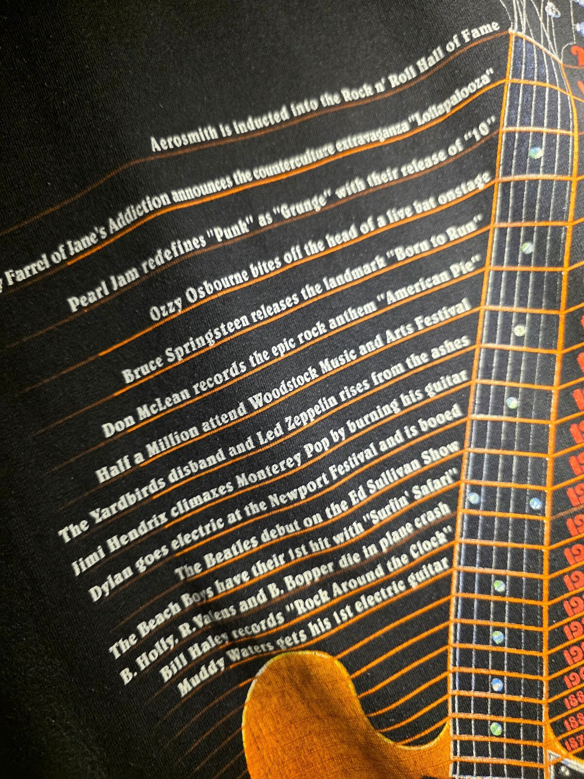 Tennessee River Rock of Ages Graphic T-Shirt Black Large BS2461