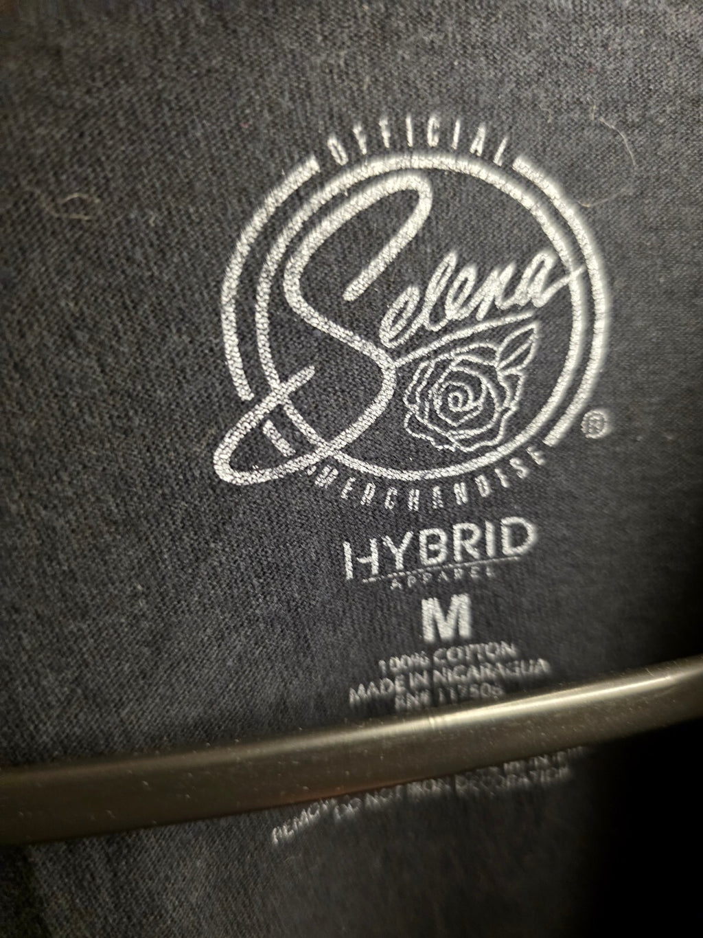 Selena T-Shirt Black Medium Official Merchandise Hybrid Apparel BS2464