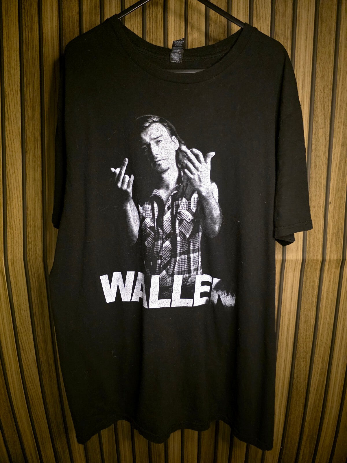 Walleye Men's Black Graphic T-Shirt Size L BS2469