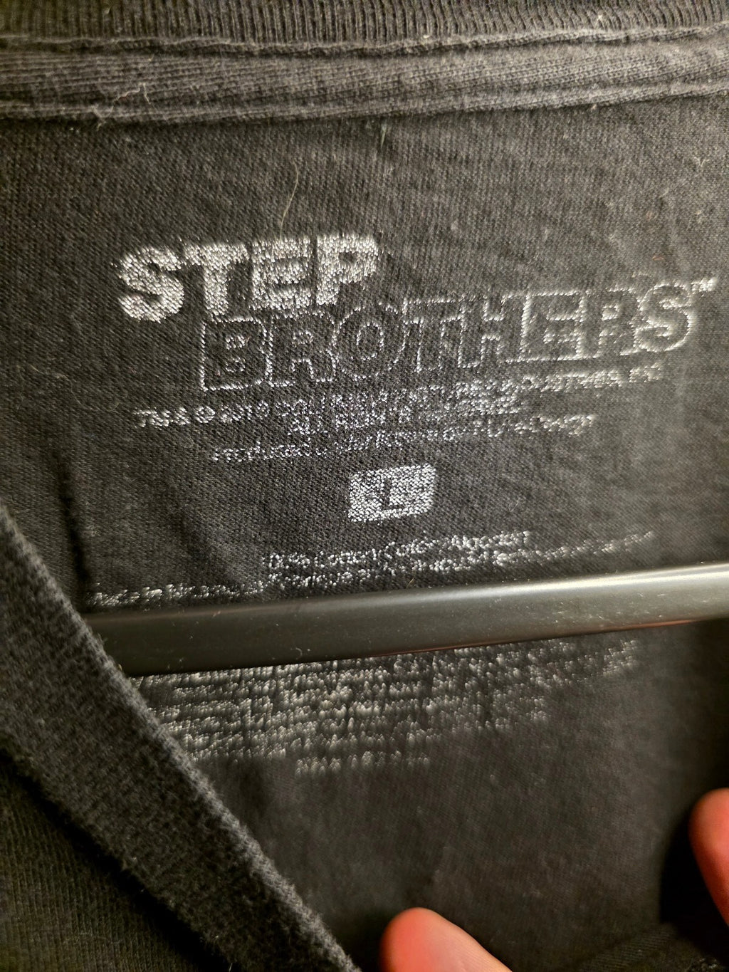 Step Brothers Movie T-shirt Black Size XL BS2473
