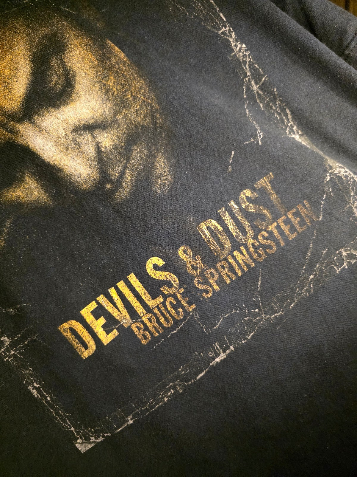 Bruce Springsteen Devils & Dust Tour T-Shirt Black XL BS2487