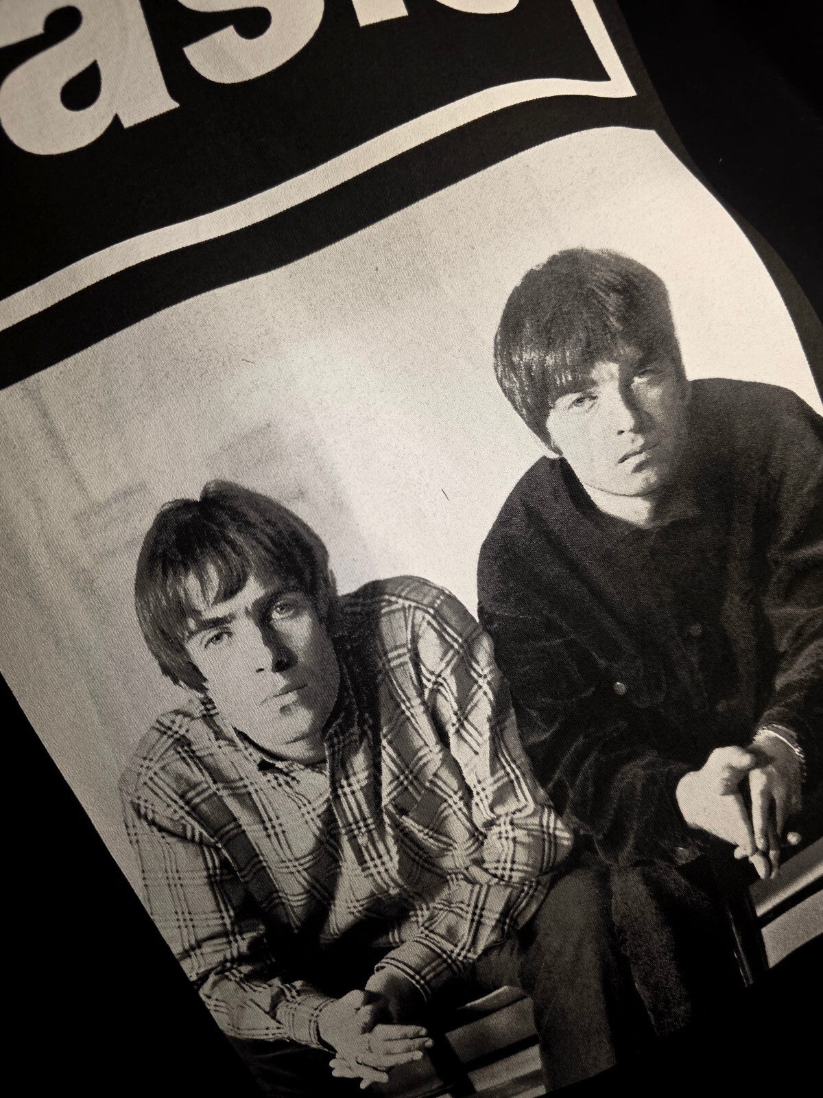 Oasis Men's T-Shirt Live '25 Tour Black Large BS2494