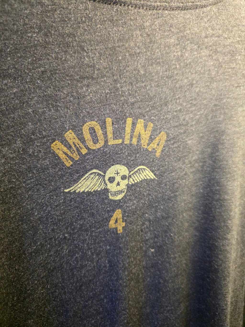 108 Stitches Javier Molina Graphic T-shirt Dark Gray XXL MX56