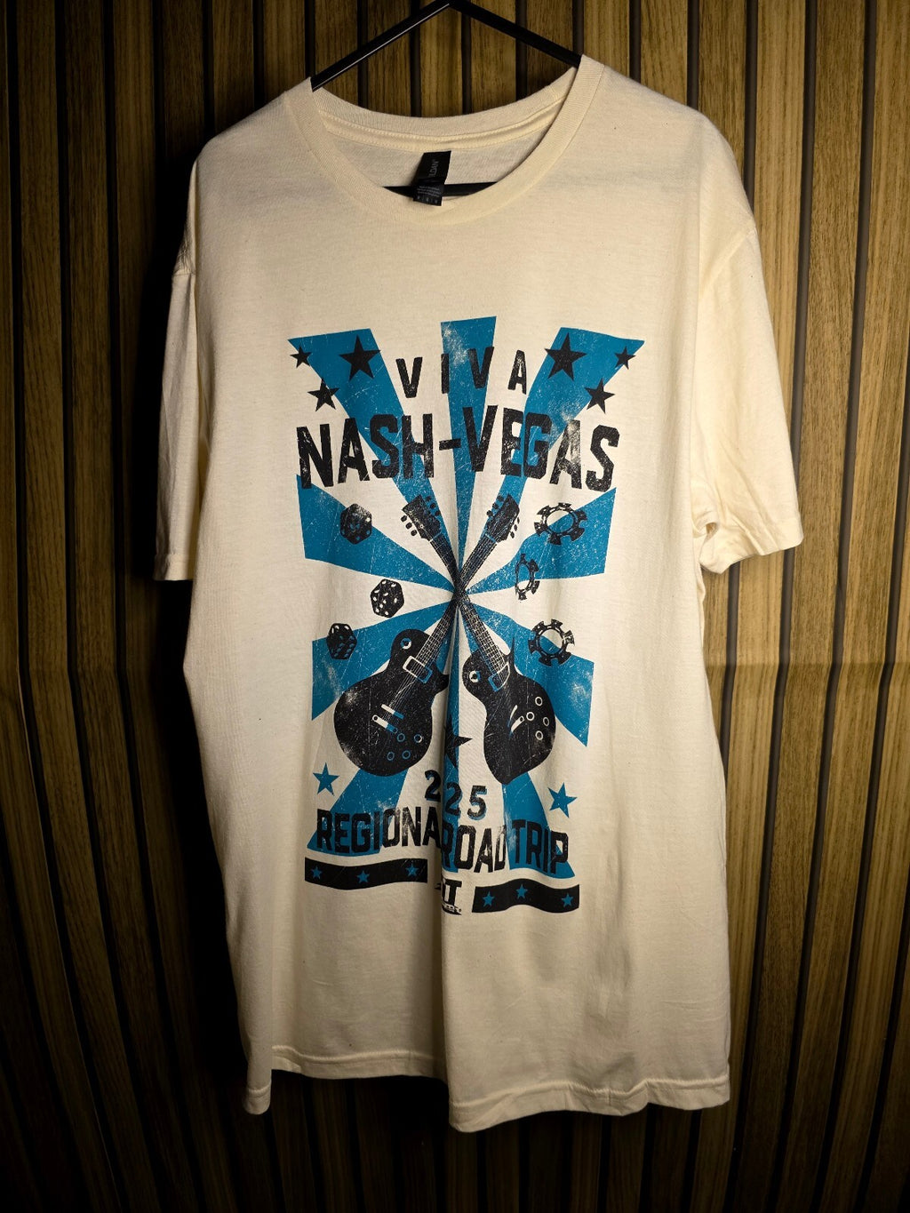 Gildan Viva Nash Vegas 2025 Regional Road Trip Graphic T-Shirt Medium RAN43