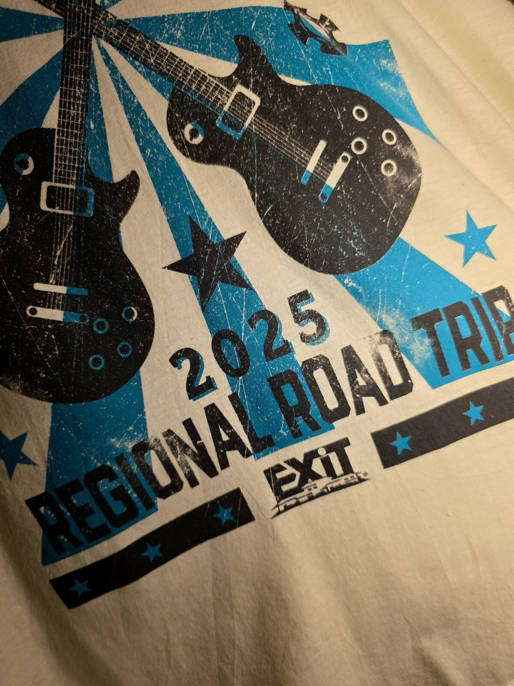 Gildan Viva Nash Vegas 2025 Regional Road Trip Graphic T-Shirt Medium RAN43