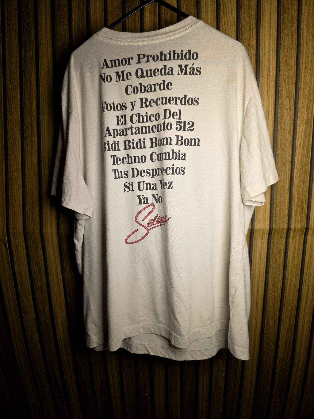Selena Graphic T-Shirt White XL RAN51