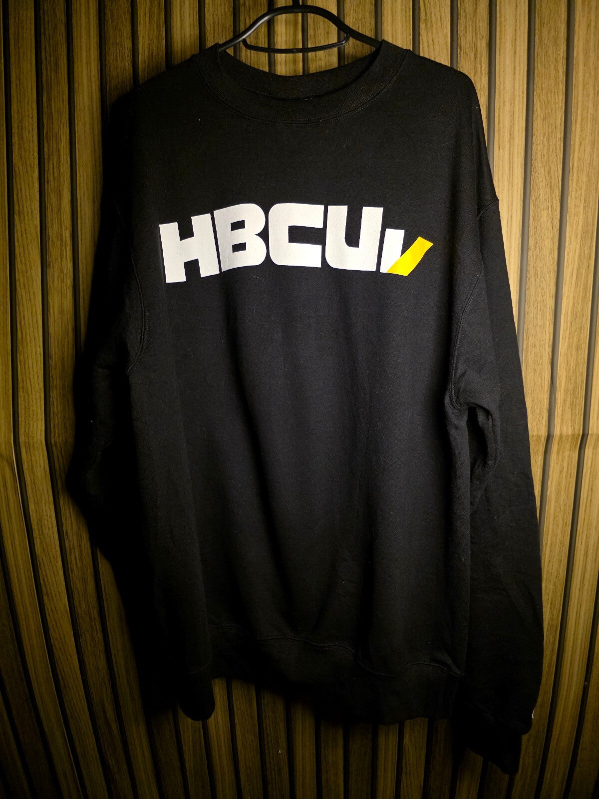 Champion Black HBCU Sweatshirt Medium RAN52